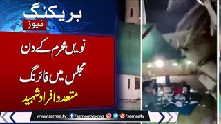 Majlis Main Firing Say Mutadid Afrad Shaheed