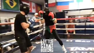 Leaked fragments of the sparring of the WBA world middleweight champion Israil Madrimov in preparation for the fight with Terence Crawford
