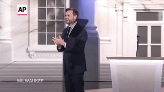 JD Vance accepts nomination at RNC to be Trump's running mate.