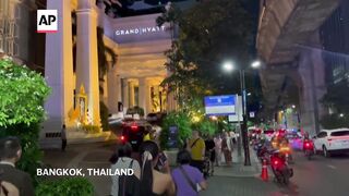 Traces of cyanide found in blood of Vietnamese and Americans found dead in Bangkok hotel.
