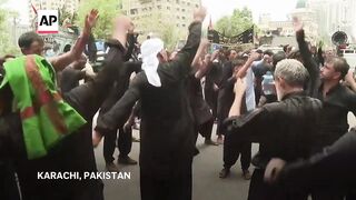 Shiite Muslims in Pakistan, Lebanon and Iraq commemorate Ashoura, marking the death of Imam Hussein.
