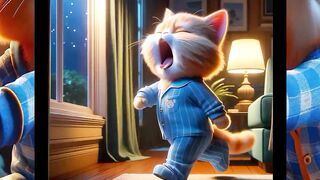 Funny Cat Jail Story! Don't Peek in the Windows! #catsoftiktok #cat #aiart #ai #poorcat