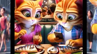 Did This Cat Choose Technology Over True Love? You Won't Believe What Happens Next! #CatTechLove #PurrfectMan #BeggarCat