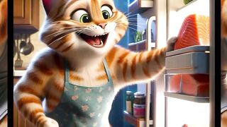 Social Media Almost Burned Down Our House! #catsof #cat #aiart #ai #poorcat