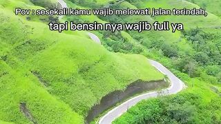 The road to the top is so beautiful and cool. Are you still wondering about climbing?