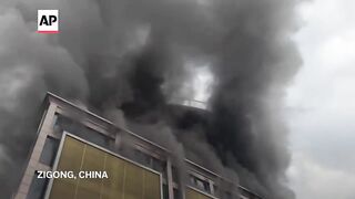 Deadly fire engulfs shopping mall in southwestern China.