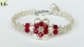 #????????????# How to make easy beaded bracelet????????????????.......