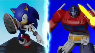 sonic and transformers intro with transformers animated theme for (Roowoo)