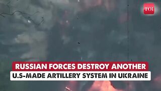 Russia Decimates American Weapon; Lancet Takes Out U.S.-Made M109 Paladin System.