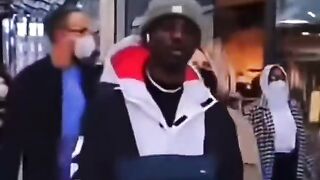 African man shuts down racist