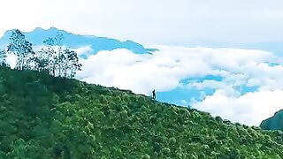 coolness at the top of the mountain