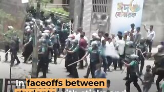 Violent and fatal anti-quota protests rock Bangladesh _ Al Jazeera Newsfeed.