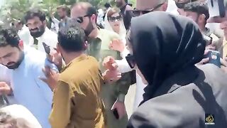 Sanam Javed reached the National Assembly as soon as he was released. Sanam Javed spoke as soon as he entered the National Assembly