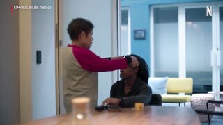 Simone Biles Rising _ Braiding Hair _ Sneak Peek _ Netflix.