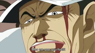 SHANKS STOPS AKAINU AND SAVE COBY ONE PIECE