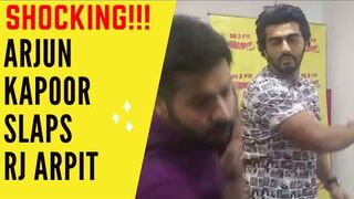 Shocking!!! Arjun Kapoor slaps Radio Mirchi RJ