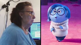 Inside Out 2 Booth to Screen - Sadness (2024).