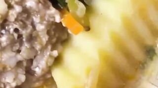 Картофель с ёжиками