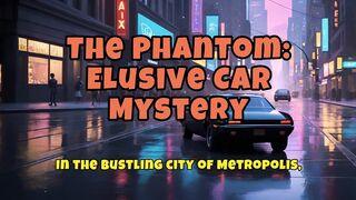 The Phantom: Elusive Car Mystery. #Phantom #Metropolis #Mystery #Detective #Chase