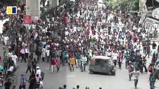 Students killed in Bangladesh job-quota protests.