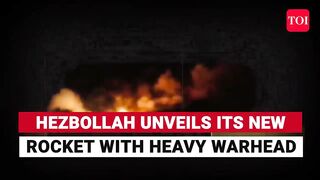 Hezbollah Unleashes New Rocket With Heavy Warhead On Israeli Military _ Watch.