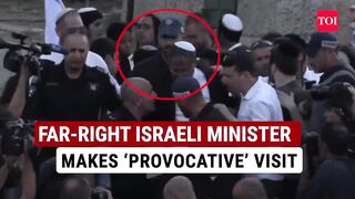 Putin's Big Defence Of Al-Aqsa; Russia Slams Israel After Ben Gvir 'Storms' Mosque Compound _ Watch.
