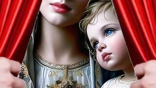 ✝️????MotherMary Smiling with Jesus