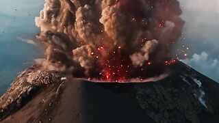 Volcano eruption 4