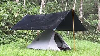 CAMPING IN FOREST |BEST CAMPING VIDEO |HEAVY RAINING|BEST VIDEO 2024