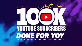Achieve 100K YouTube Subscribers and Monetize Your Channel Effortlessly!-Done-For-You!