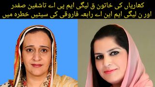 اشفین صفدر اور ن لیگی ایم این اے رابعہ فاروقی کی سیٹیں خطرہ میں