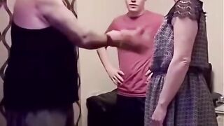 Woman is brave