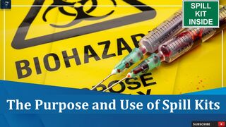 Spill management in laboratory | Purpose and use of spill kit | Biohazard Spill Kit