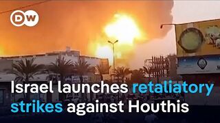 Israeli jets strike Houthi targets in Yemen after drone attack on Tel Aviv