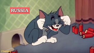 Russia and Ukraine Current situation  in  Tom & Jerry version