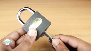 3 ways to open a Lock very easy method