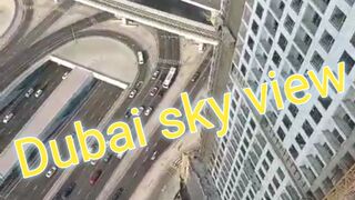 Sky view of Dubai UAE