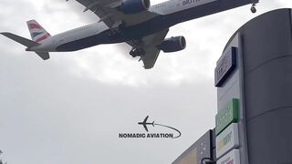 British Airways Heathrow landing✈️
