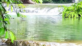 Very Beautiful Waterfall View