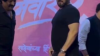 Bhaijaan Salman Khan at the Dharmaveer 2 trailer launch Viral Masti Bollywood