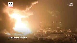 Israeli army says it struck Houthi targets in Yemen after fatal drone attack in Tel Aviv.
