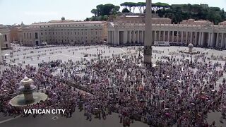 Pope Francis hopes Olympics will be 'an opportunity to establish a truce in wars'.