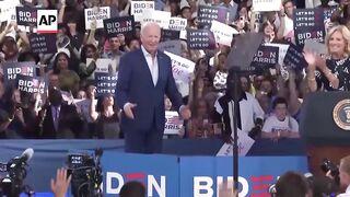 Mark Hamill, Barbra Streisand react to Biden dropping out of election.