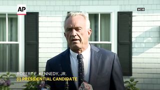 RFK Jr. commends Biden on long career, slams Trump and Harris.