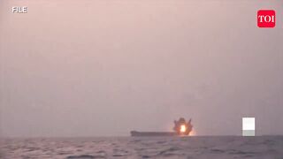 Houthi Missile Blitz Forces 'Israel-linked Lobivia' Ship To Make U-Turn In Gulf Of Aden _ Details.