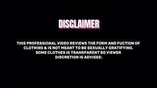 Transparent Try on Haul with Little Nikki _ New Lingerie