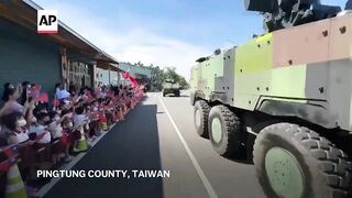 Taiwan begins annual Han Kuang exercises aimed at defending itself against a possible invasion.