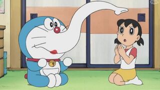 Doraemon Elephant Super Power Cartoon