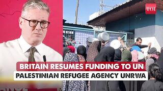 Big Snub To Israel By Staunch Western Ally; UK Resumes Funding To Palestinians' Refugee Agency.
