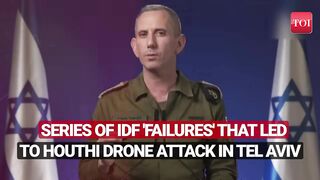 '200 Cruise Missiles, Drones Attacked Israel'_ IDF's Big Houthi Reveal After Tel Aviv Failure.